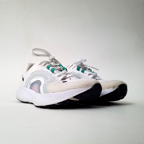 Nike React Escape Run 2 White Neptune Green Size 6 - Picture 5 of 8